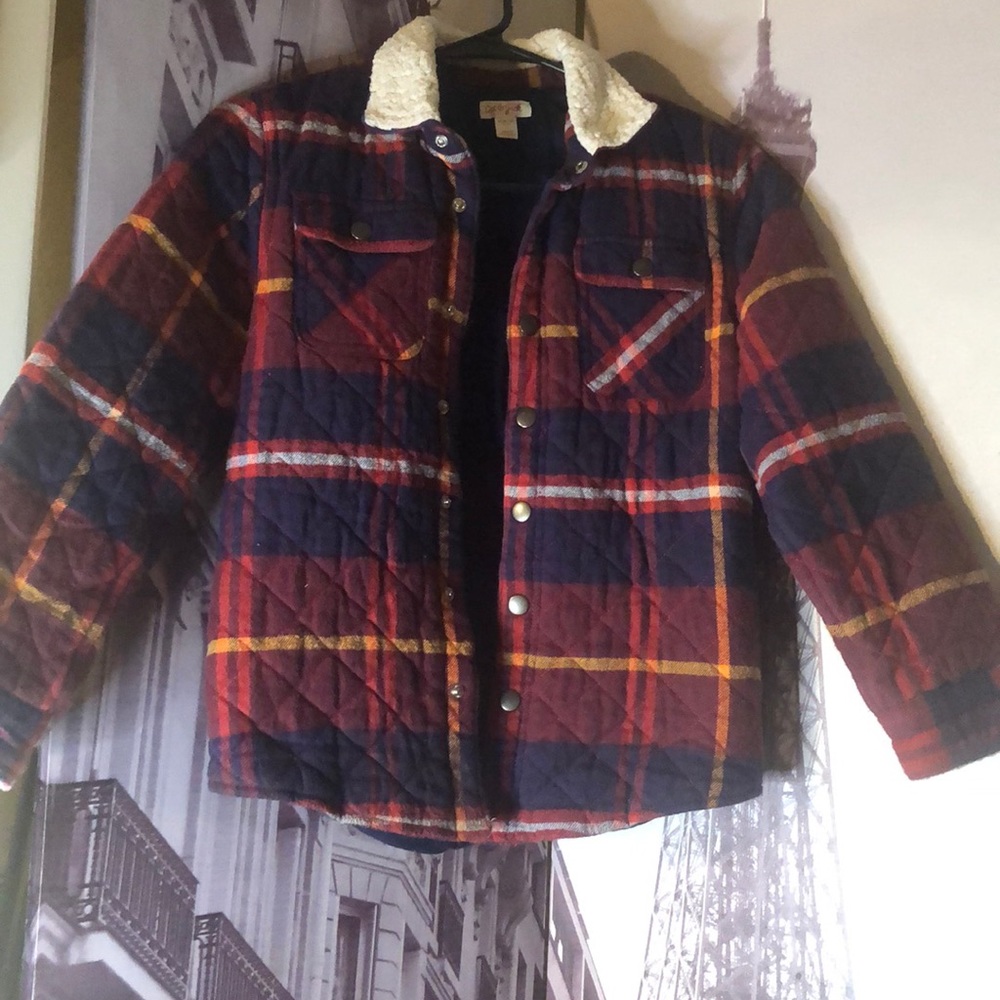 Boys quilted jacket